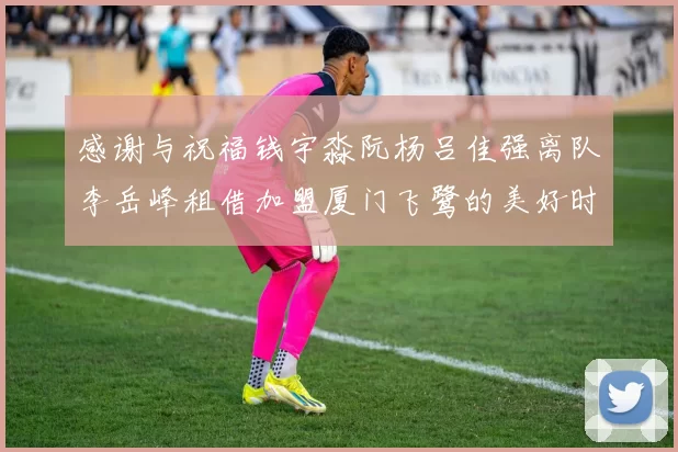 感谢与祝福钱宇淼阮杨吕佳强离队李岳峰租借加盟厦门飞鹭的美好时刻